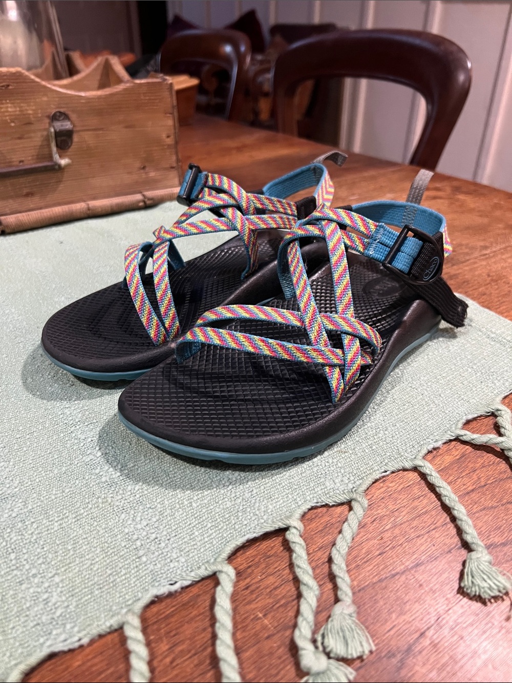 Chaco Z/1 Rainbow Sandals